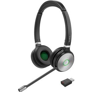 Yealink WH62 Cordless Headset - Binaural With Dongle