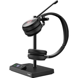 Yealink WH62 Cordless Headset - Binaural With Stand